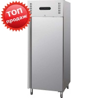 Шкаф холодильный Hurakan HKN-GX650TN INOX