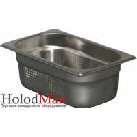 Гастроемкость нержавеющая перфорированная GN 1/6 (176х162 мм)