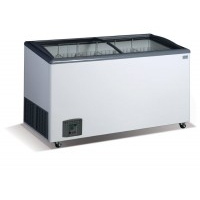 Морозильна скриня зі скляною гнутою кришкою Venus 56 SGL