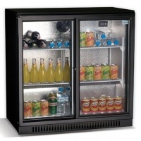 Холодильный шкаф-витрина для барной стойки Crystal CRT200BB