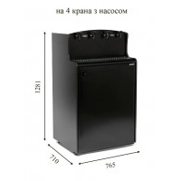 Винна шафа з насосом Crystal CRW 400 P