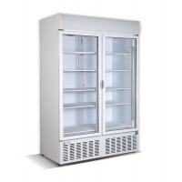 Шафа холодильна зі скляними дверима Crystal CR 1300
