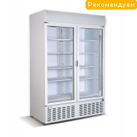 Шкаф холодильный со стеклянными дверьми Crystal CR 1300