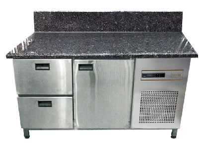 Холодильный стол Tehma 1161 1 дверь + 2 ящика задний борт