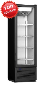 Шафа холодильна зі скляними дверима Crystal CR 300
