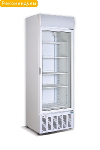 Шкаф холодильный со стеклянной дверью Crystal CR 600