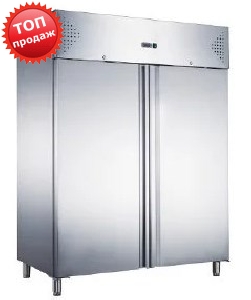 Холодильный шкаф 1400 л. Hurakan HKN-GX1410TN INOX